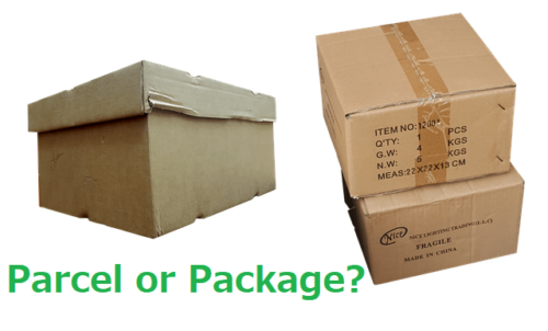 Parcel vs. Package の意味 | 使い方 | ArtisanEnglish.jp | 英会話