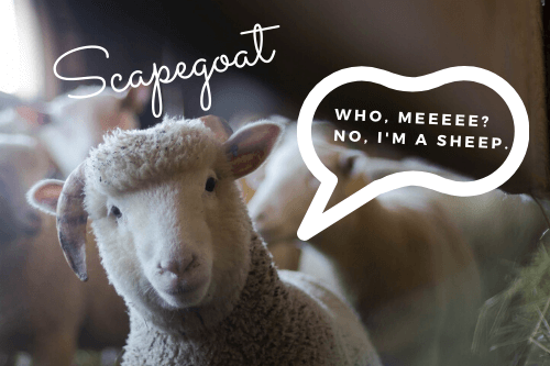 Scapegoat の意味 使い方 Artisanenglish Jp 英会話 ネイティブの英語